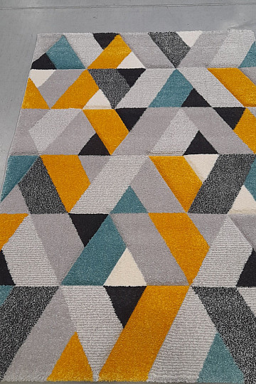 Alfombra infantil TRIÁNGULOS DE COLORES