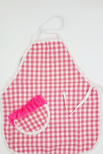 DELANTAL INFANTIL ROSA