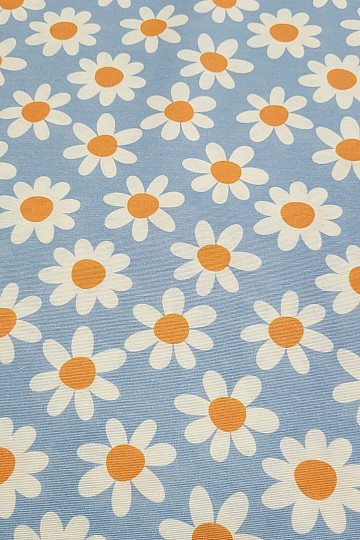 Tela decorativa MARGARITAS AZULES