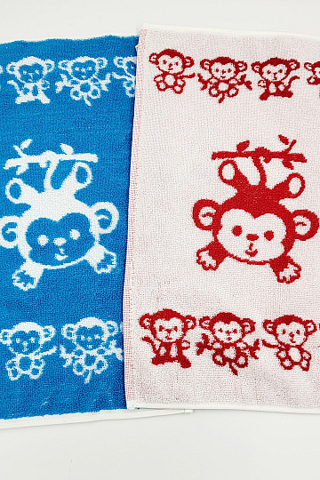 Toalla infantil MONKEY - mezcla de colores