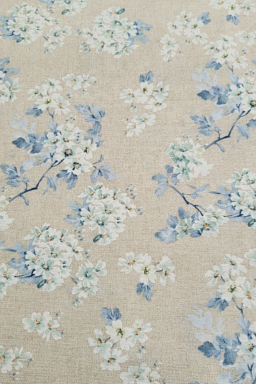 Tela decorativa ALMENDRA azul
