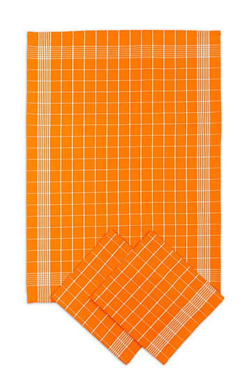 Toallas de algodón MARCA NARANJA NEGATIVA