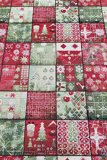 Tela de tapiz MOSAICO NAVIDEÑO