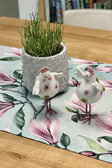 Pañuelo decorativo MAGNOLIE verde