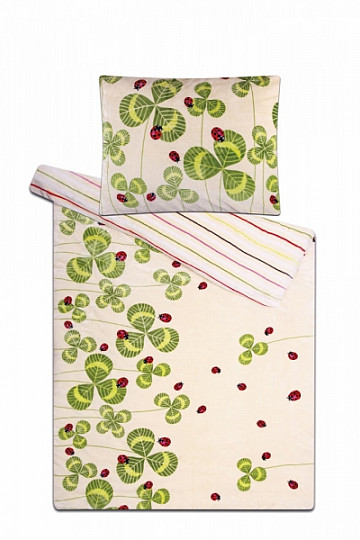 Ropa de cama para la cuna - Microfranela Ladybird