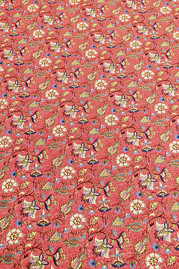 Tela de tapiz MALVARROSA ROJO