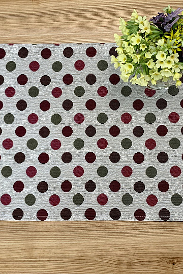 Mantel individual tapiz LUNARES