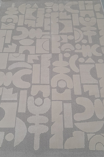 Pieza de alfombra BOHO geometría