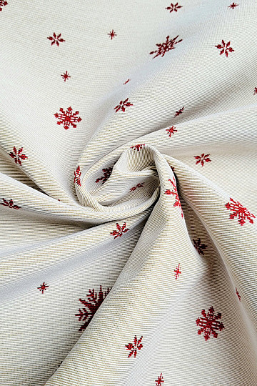 Tela de tapiz SOFT FLAKE ROJO