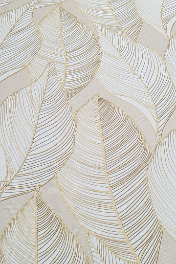 Tela decorativa MAXI LEAVES beige