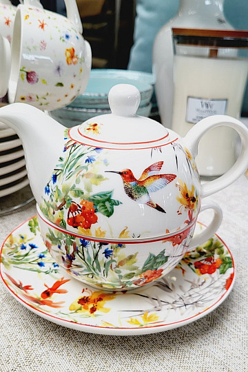 Taza LINNEA con tetera