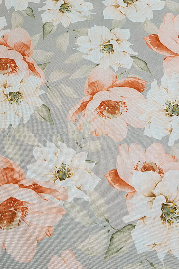 Tela decorativa OXFORD FLOR NARANJA