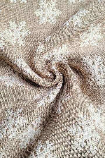 Tejido decorativo de lujo FLAKES BEIGE