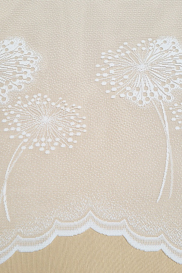 Cortina jacquard CHMÝŘÍ blanco