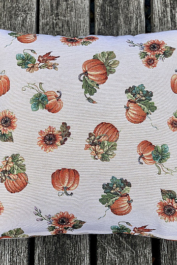 Funda de almohada tapiz RECOGIDA DE CALABAZA