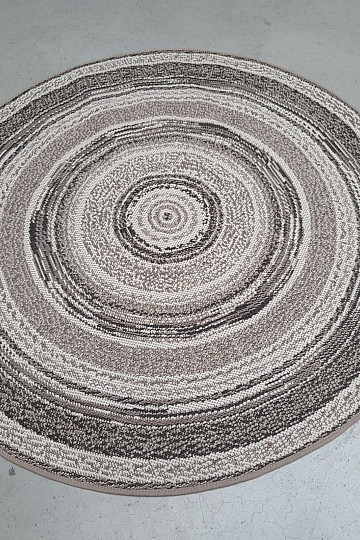 Alfombra de exterior STAR roseta gris-marrón