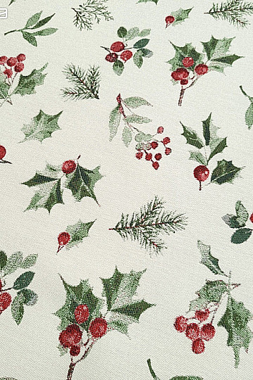 Lujosa tela decorativa HOLLY GREEN
