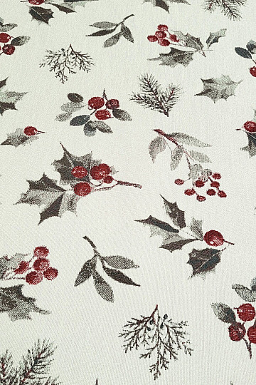 Lujosa tela decorativa HOLLY GREY