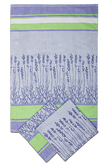 Toallas CAMPO DE LAVANDA 3uds