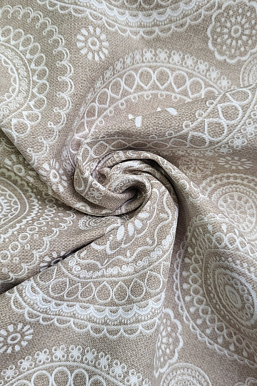 Tela decorativa MANDALA beige