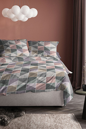 Ropa de cama de franela de lujo IRISETTE KOALA 8646-90 ROSA VIEJO