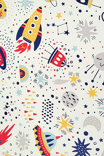 Tejido decorativo BLACK OUT SPACE