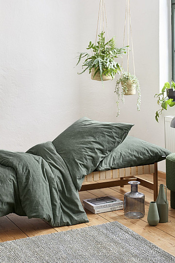 Ropa de cama de franela de lujo IRISETTE KOALA 8544-30 verde