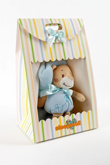 Set de regalo infantil Osito de peluche azul