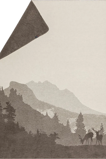 Manta SAVONA DF PAISAJE CON CIERVOS