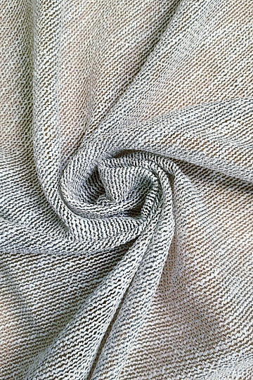 Cortina de lujo GERSTER 11882/0870 en blanco y negro