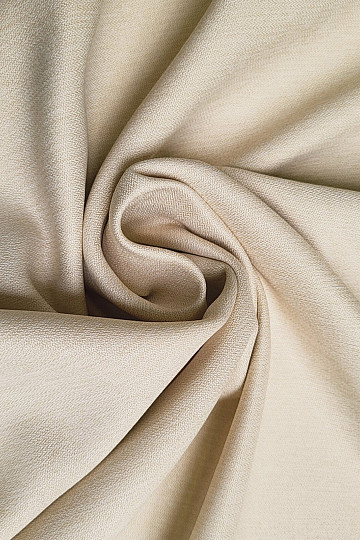 Lujosa tela decorativa monocromática de diseño GERSTER 7032/0023 BEIGE