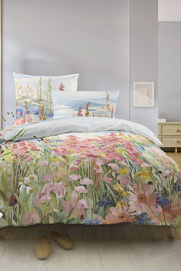 Dedales IRISETTE de satén de algodón de lujo WAVE 8689-90