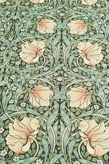 Tela decorativa FLORES DORADAS