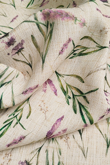 Tela decorativa LAVENDER LINO