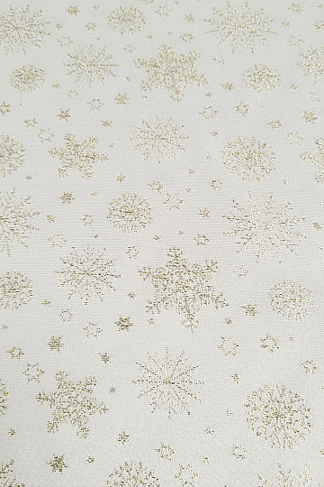 Tela decorativa de teflón FLAKES COPO LUREX oro