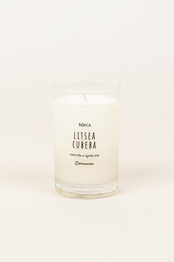 Vela de soja perfumada LITSEA CUBEBA