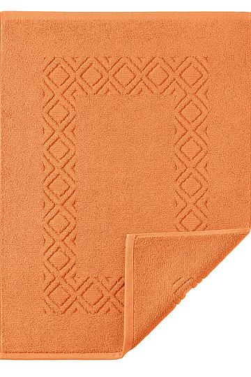 Alfombra de baño de rizo DENVER naranja