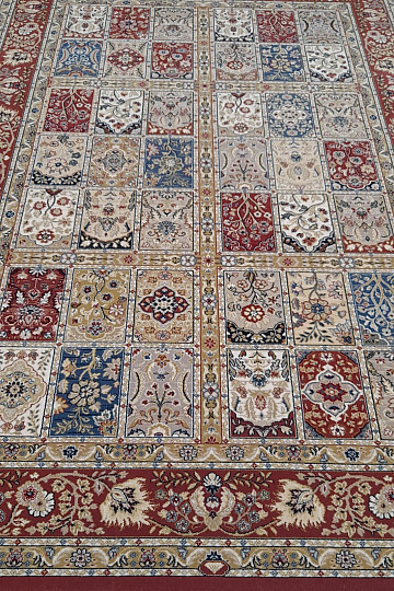 Alfombra clásica de lana ORIENT cassette rosa antiguo