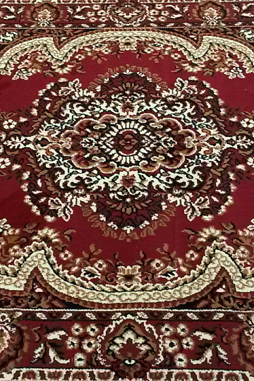 Alfombra pieza SOLID rojo