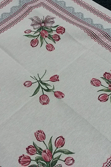 Mantel tapiz TULIPANES