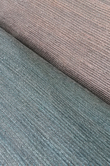 Tela chenilla ELIA combinación turquesa