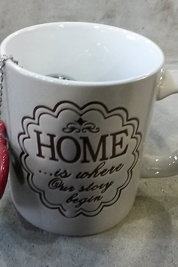 Taza con colador HOME