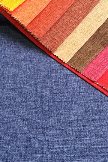 Tela decorativa monocolor EDGAR 602 azul