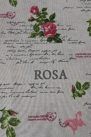 Tela decorativa CLOE ROSA 280 cm