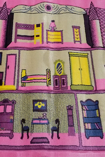 Alfombra infantil KIDS ZÁMEK rosa