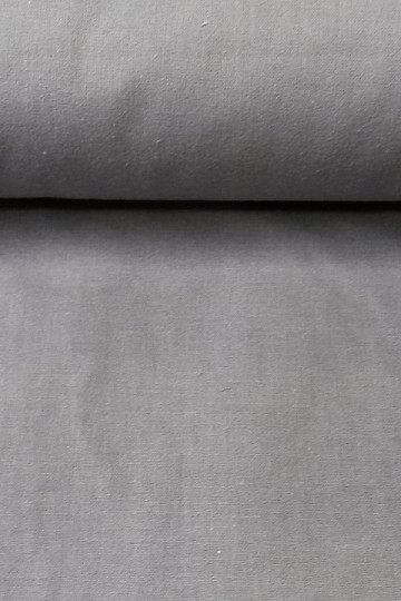 Tela de algodón gris UNI