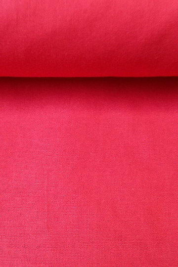 Tela de algodón roja UNI