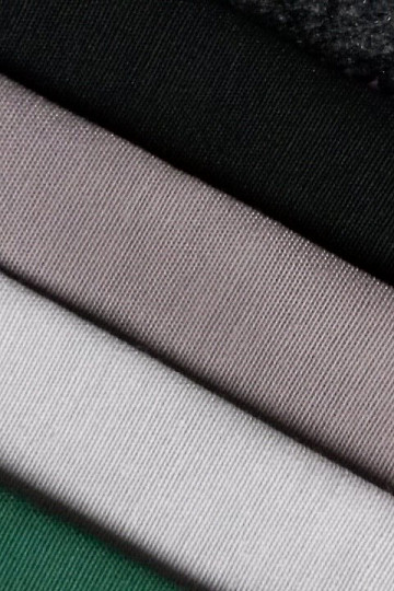 Tela decorativa monocromática LISO negro
