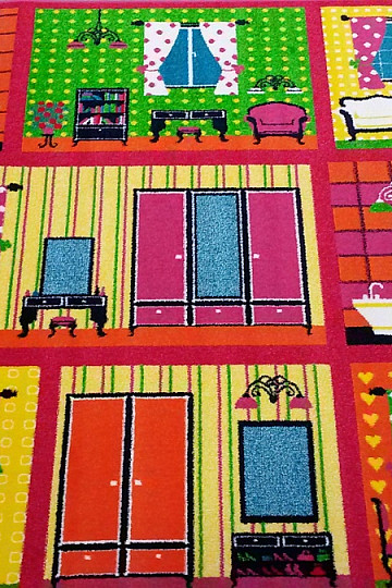 Alfombra pieza infantil Habitaciones