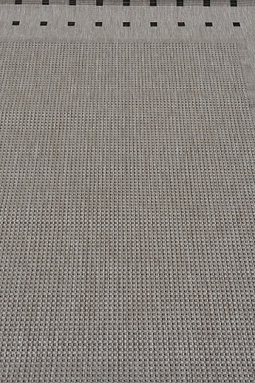 Alfombra con hebilla FLOORLUX 20329/04 plateado-negro